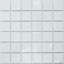 Декоративная мозаика Nsmosaic P-523 NS08PL0163nsk 30.6x30.6см цвет Белый