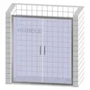 Душевая дверь Gutewetter GWMPKB019D4 150см эффект стекла прозрачный раздвижной