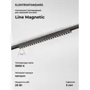 Трековый светильник линейный светодиодный Elektrostandard A069714 20 Вт магнитный желтый свет цвет серый/серебристый