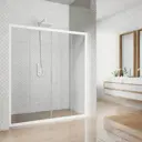 Душевая дверь Gutewetter 1337230343 135см эффект стекла прозрачный раздвижной