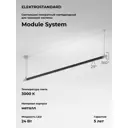 Светильник трековый линейный Elektrostandard A066176 24 Вт 9 м² цвет черный