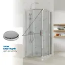 Душевая ширма GuteWetter 1211455254 105x105см 1/4 Круга цвет хромированный