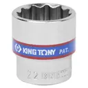 Торцевая головка двенадцатигранная King Tony 333022M 3/8 дюйма 22 мм