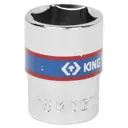 Торцевая головка шестигранная King Tony 333517M 3/8 дюйма 17 мм