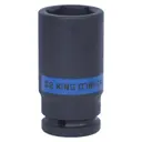 Торцевая головка ударная удлиненная шестигранная King Tony 643532M 3/4 дюйма 32 мм