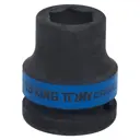 Торцевая головка ударная шестигранная King Tony 653519M 3/4 дюйма 19 мм