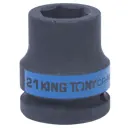 Торцевая головка ударная шестигранная King Tony 653521M 3/4 дюйма 21 мм