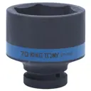 Торцевая головка ударная шестигранная King Tony 853570M 1 дюйма 70 мм