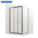 Душевая перегородка Ambassador 17021102NX-80NX 80x195см хромированный профиль