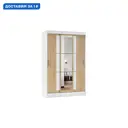 Шкаф-купе Нонтон 200x131x50 см 4 полки ЛДСП цвет белый/дуб сонома