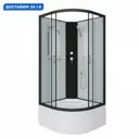 Душевая кабина Niagara 67081414BK высокий поддон 90x90см