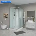 Душевая кабина Niagara 439753QBK низкий поддон 90x70см