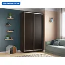 Шкаф-купе МК Е1-Юг Хит 220x120x60 см 2 полки ЛДСП цвет венге