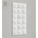 Декоративная панель Alpine walls 4 белый 1200x600x25мм 2.16м² 3шт