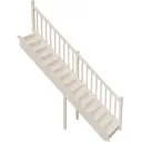 Межэтажная прямая лестница Stairshop ЛЕС-СПШ4 с ограждением справа