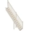 Межэтажная прямая лестница Stairshop ЛЕС-СПУ3 с ограждением справа