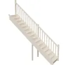 Межэтажная прямая лестница Stairshop ЛЕС-СПШ5 с ограждением справа