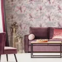 Обои флизелиновые Артекс Luxury 1.06 м цвет фиолетовый AR11177-04