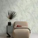 Обои флизелиновые Grandeco Anita 1.06 м цвет зеленый A79604