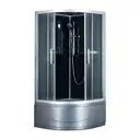 Душевая кабина Esbano Eskg90crb высокий поддон 90x90см