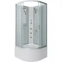 Душевая кабина Niagara 23071424bkg высокий поддон 80x80 см 1/4 круга