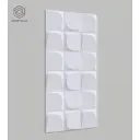 Декоративная панель Alpine walls 8 белый 1200x600x25мм 2.16м² 3шт