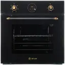 Встраиваемый духовой шкаф De luxe 6006.05эшв-150 59.6х60х60 см цвет черный