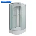 Душевая кабина Niagara Classic 331944R 110x90x215 средний поддон ассиметричный 26 см матовое стекло