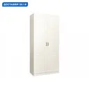 Шкаф распашной Mobi 111864 100x220.3x54.1 см ЛДСП цвет ясень ваниль/белый
