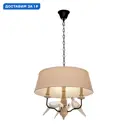 Светильник подвесной Loft It Birds Lf_loft1029a-2 3 лампы 3.1 м² цвет бежевый/коричневый