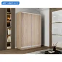 Шкаф-купе Мебельная компания е1 1EED_120240_S 240x120х60 см 7 полок лдсп цвет сонома