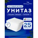 Унитаз подвесной Amore di Mare Tassaro Tornado P202MW-T белый матовый