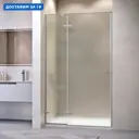 Душевая дверь Rgw 595259 160см эффект стекла матовый распашной