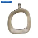 Ваза Eglo алюминий цвет никель 57.5 см