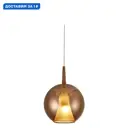 Светильник подвесной Mantra Elsa Mn_8241 1 лампа 6 м² цвет медь