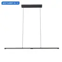 Светильник подвесной светодиодный Mantra Torch Mn_6826 6 м² теплый белый (желтый) свет цвет черный матовый