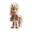 Елочная игрушка Домашняя кухня «Малышумба блондинка», 7.8x4.2 см, дерево, цвет красный
