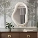 Интерьерное зеркало Nuage фигурное 60x87 см пластик цвет белый