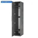 Шкаф распашной Гамма Мелодия МШ-11 с 1 дверью 40x220x60 см ЛДСП цвет серый ароза реликтовая