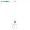 Светильник подвесной Loft it Family Lf_10365_c 1 лампа 2 м² цвет белый/золото