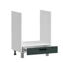 Кухонный шкаф для духовки Аленушка Лаванда 60x82x48 см ЛДСП цвет зеленый