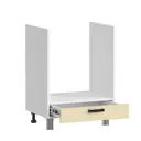 Кухонный шкаф для духовки Аленушка Н00231080 Орхидея 60x82x48 см ЛДСП цвет бежевый
