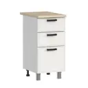 Кухонный шкаф напольный Аленушка Н00240034 Магнолия 40x82x48 см ЛДСП цвет белый