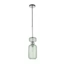 Светильник подвесной Escada Gloss 1141/1s chrome/green 1 ламп 3 м² цвет хром, салатовый