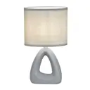 Настольная лампа Фарлайт Гармония Far002479 цвет серый/серебристый