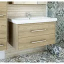 Тумба под раковину подвесная Sanflor С0002119 76.2см цвет швейцарский вяз