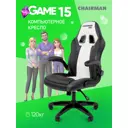Офисное кресло Chairman Game 15 70x115x70 см эко кожа цвет черный