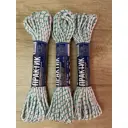 Шнур плетеный Практик Сибшнур D 5 мм L 10 м бело-зеленый 3 шт.