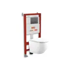 Комплект инсталляция с унитазом Bauedge Q111300-BL0002-HQ5-Q00017 цвет белый