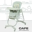 Стул для кормления Rant Cafe 55x107x22 см цвет зеленый